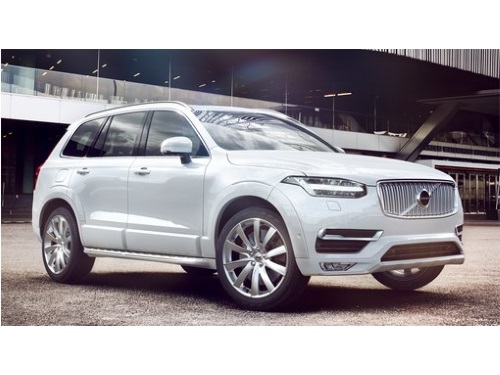 Volvo XC90 Wheel 21-Inch 10-Spoke Turbine Polished Alloy