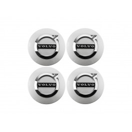 Volvo Wheel Center Caps Kit Of Four - Silver - 31454233 | Volvo
