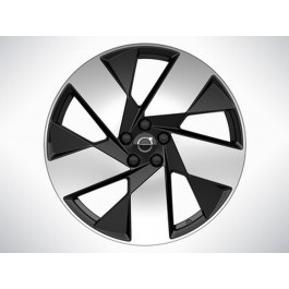 Volvo Wheel 20x9 Inch 5-Spoke Black Diamond Cut Rear - 32143630