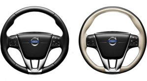 Genuine Volvo Steering Wheel Sport Two Colored With Heating and Paddle Shift