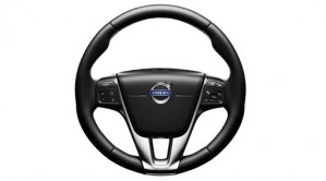 Genuine Volvo Steering Wheel Leather With Paddle Shifter