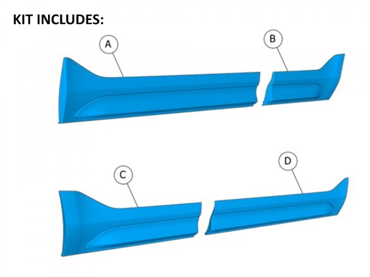 Rocker Panel Kit | VOLVO XC40 2024 Rocker Panel Kit | VOLVO XC40 2024