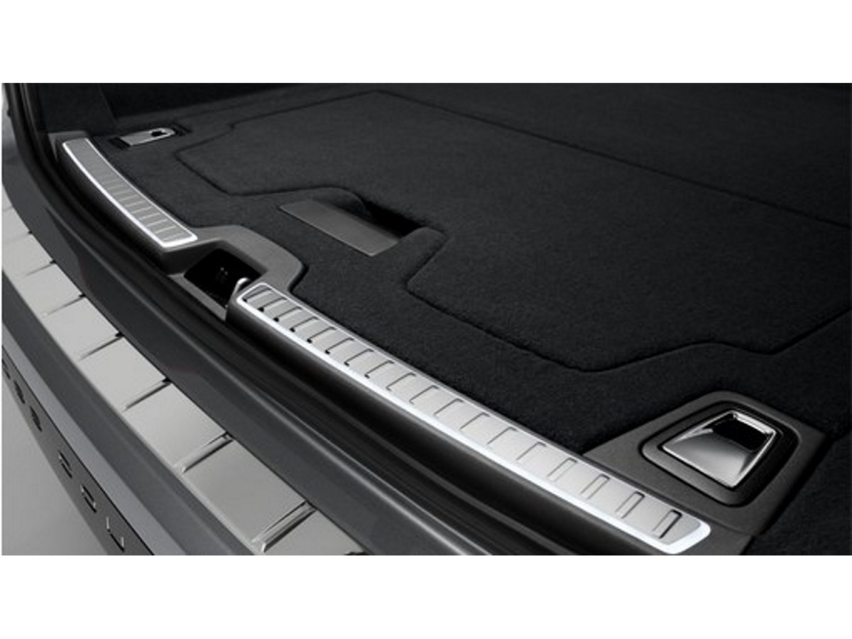 Genuine Volvo Illuminated Trunk Scuff Plate Charcoal 31664528