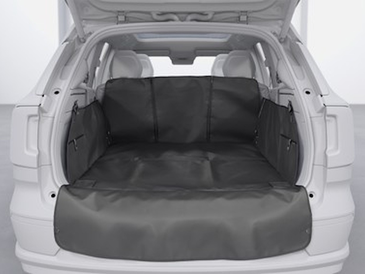 Volvo Soft Vinyl Cargo Area Liner With Foldout Bumper Cover