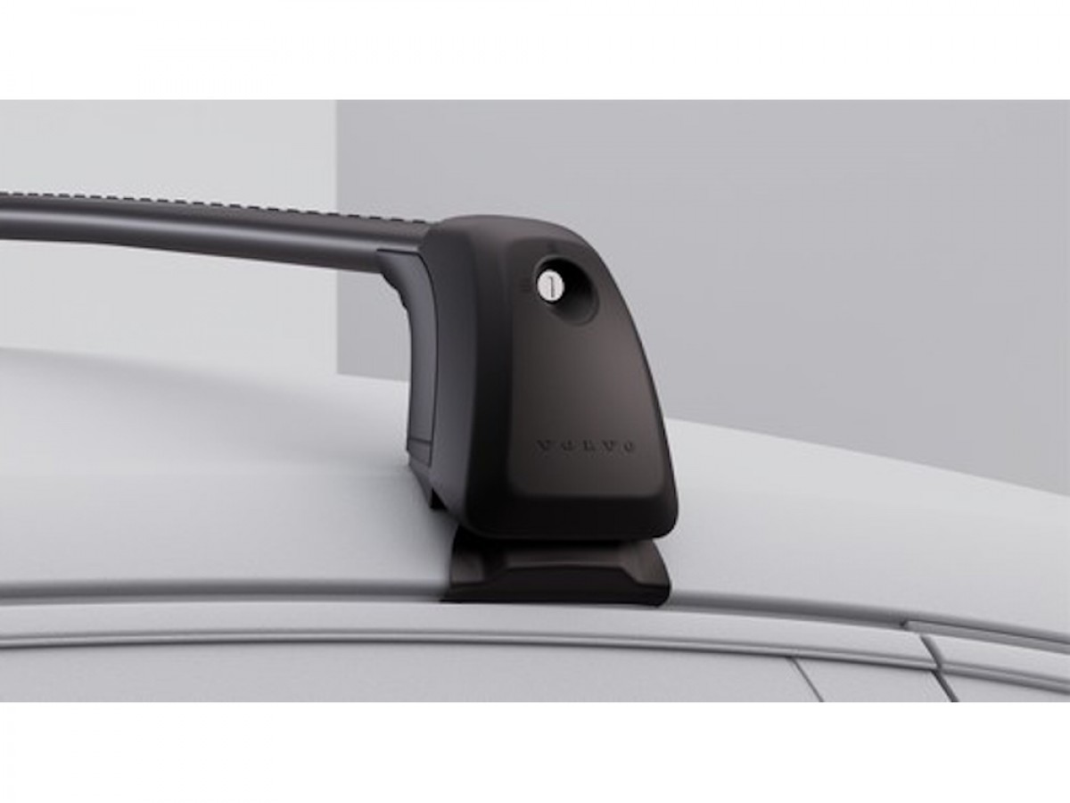 Volvo T-Track Roof Load Carrier Bars Kit Of Two For Front And Rear ...