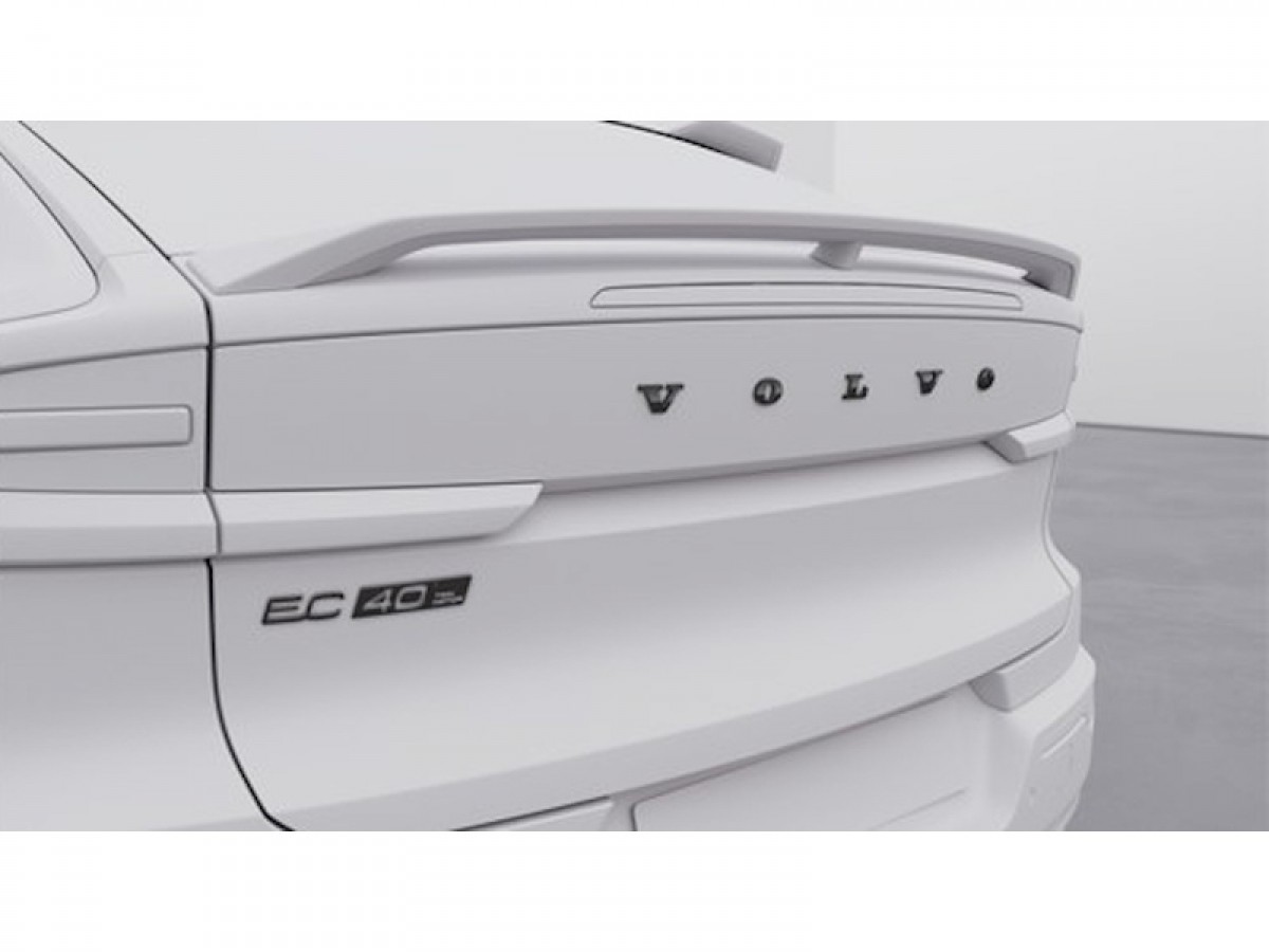 Genuine Volvo Emblem For Trunklid High Gloss Black Volvo EC40 For Twin ...