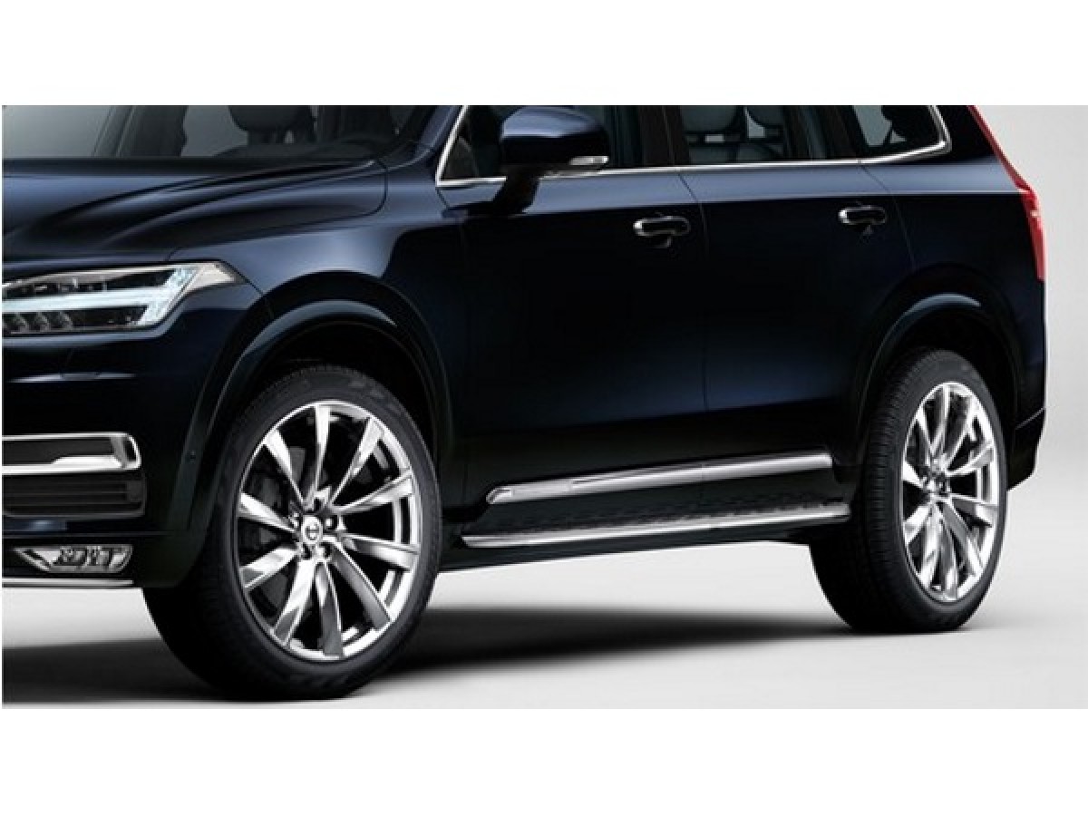 Genuine Volvo XC90 Running Boards With Illumination - Bursting Blue ...