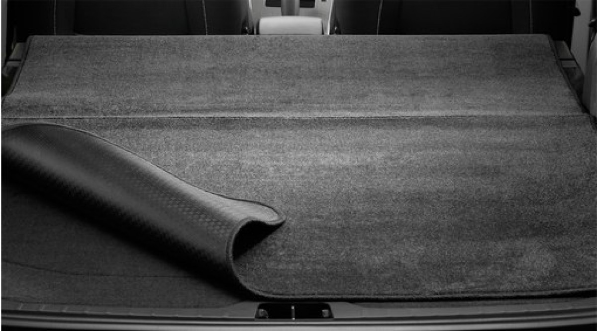 Genuine Volvo XC70 Cargo Mat Textile Reversible Soft Beige 31426146