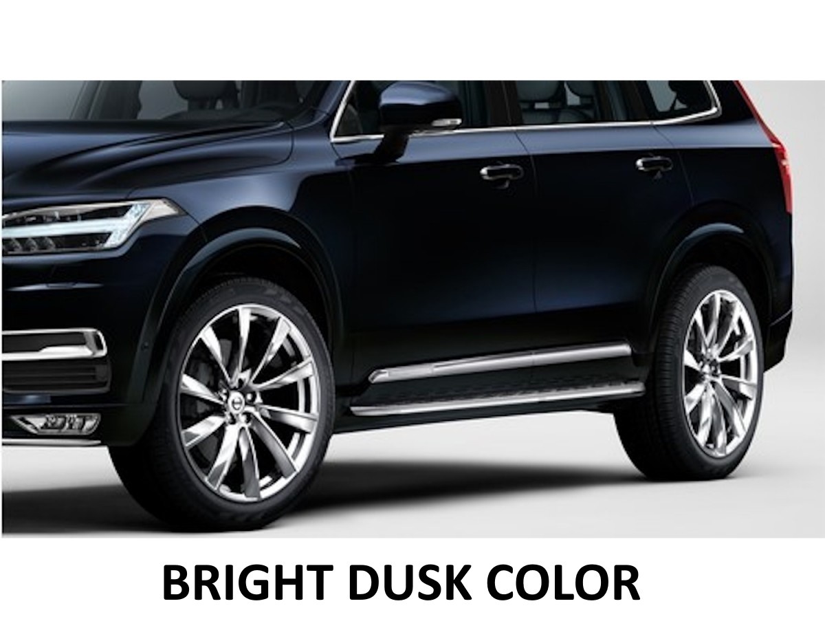 Genuine Volvo XC90 Running Boards With Illumination Bright Dusk
